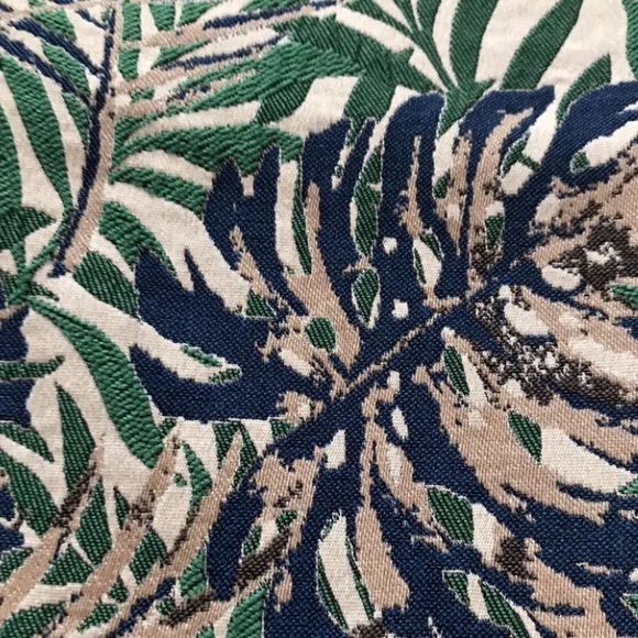 J.McLaughlin Margot Botanical Jacquard Blue/ Green Pants New Sz8 - Picture 5 of 9